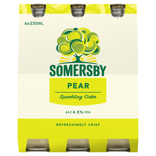 Somersby Pear Cider Bottles 330mL - Liquor Lab