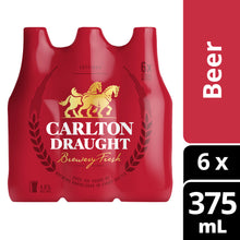 Load image into Gallery viewer, Carlton Draught 6 x 375mL Bottles - Liquor Lab
