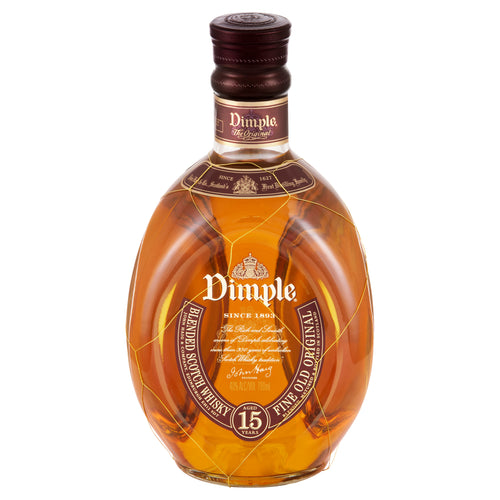 Dimple 15 Year Old Blended Scotch Whisky 700ml - Liquor Lab