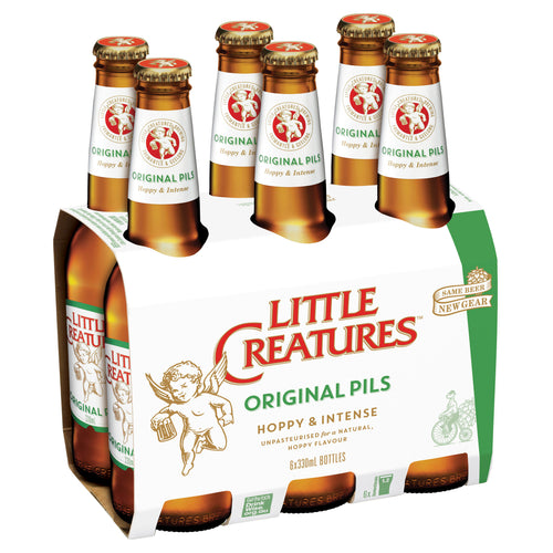 Little Creatures Original Pilsner 6 x 330mL Bottle Wrap - Liquor Lab