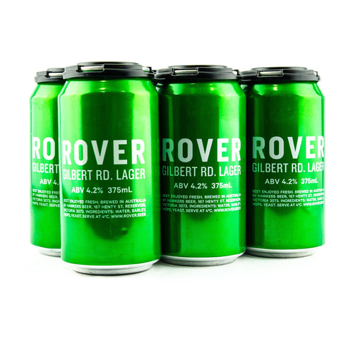 Rover Gilbert Rd Lager Cans 375mL - Liquor Lab